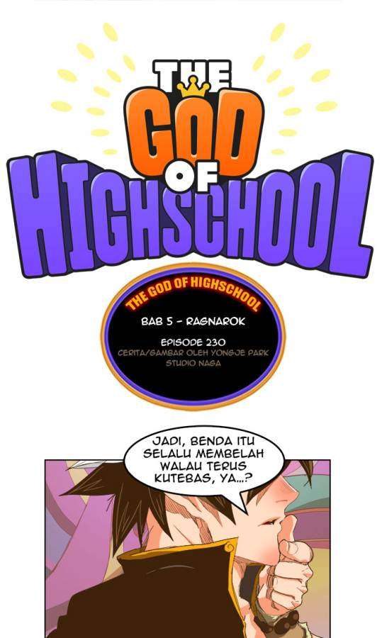 Manhwa The God of High School Chapter 230 gambar 2