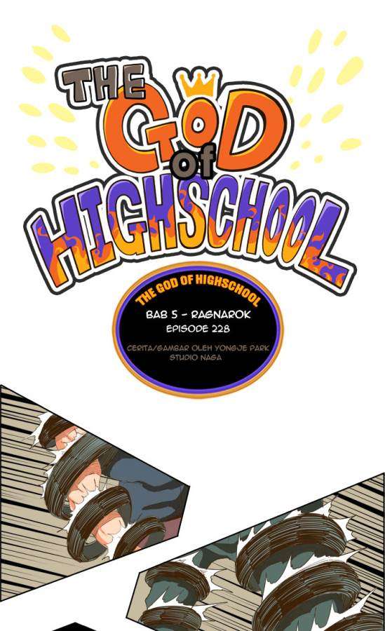 Komik The God of High School Chapter 228 gambar 1