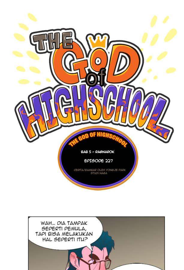 Manhwa The God of High School Chapter 227 gambar 2