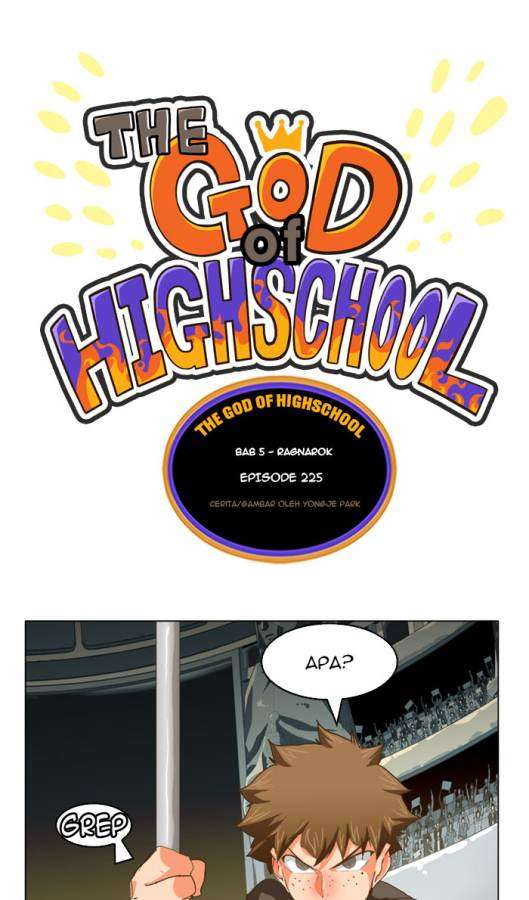 Manhwa The God of High School Chapter 225 gambar 2