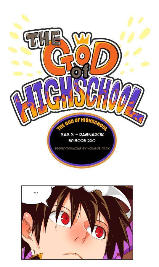 Komik The God of High School Chapter 220 gambar 1