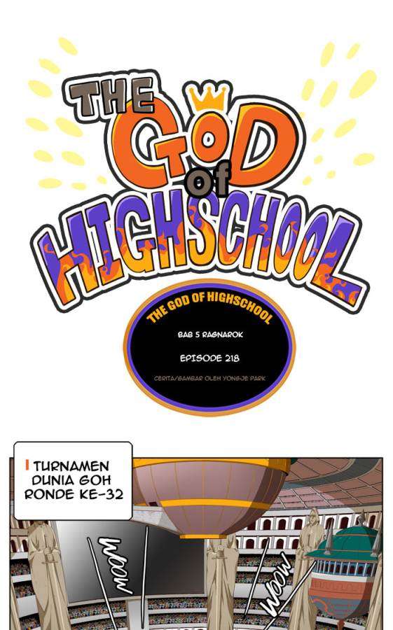 Komik The God of High School Chapter 218 gambar 1