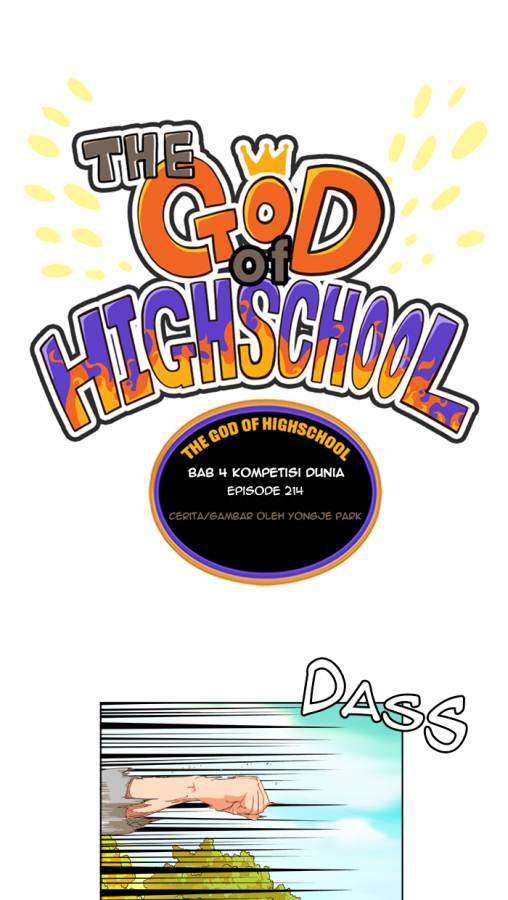 Komik The God of High School Chapter 214 gambar 1