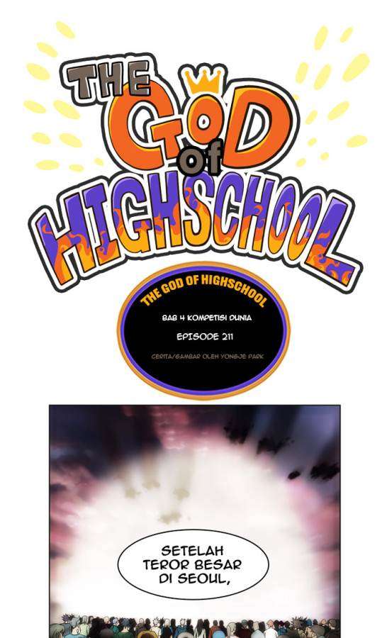 Komik The God of High School Chapter 211 gambar 1
