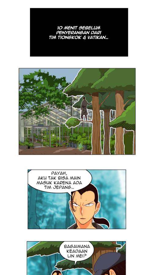 Komik The God of High School Chapter 186 gambar 1