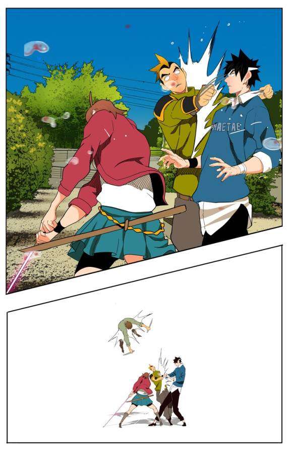 Komik The God of High School Chapter 181 gambar 1