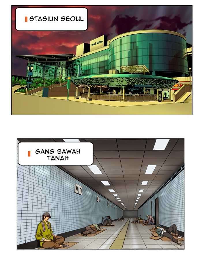 Komik The God of High School Chapter 175 gambar 1