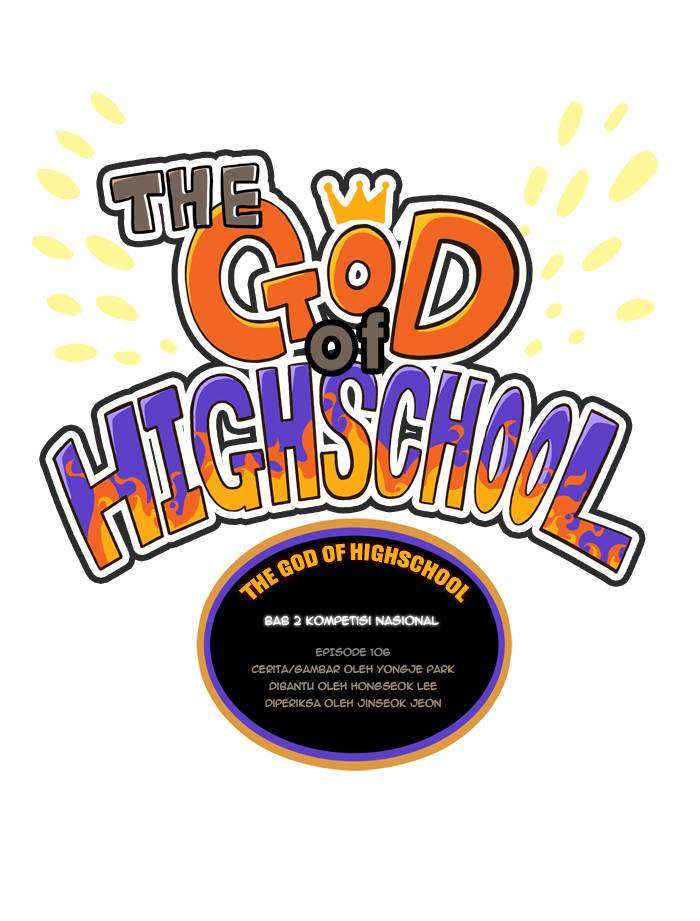 Manhwa The God of High School Chapter 106 gambar 2