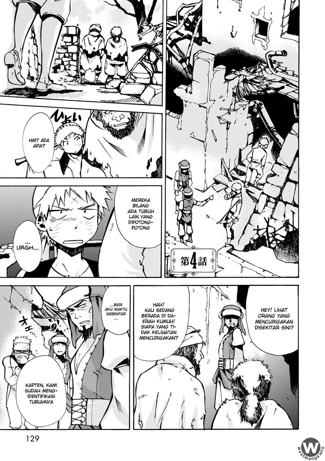 Manga Mushikago no Cagaster Chapter 4 gambar 2