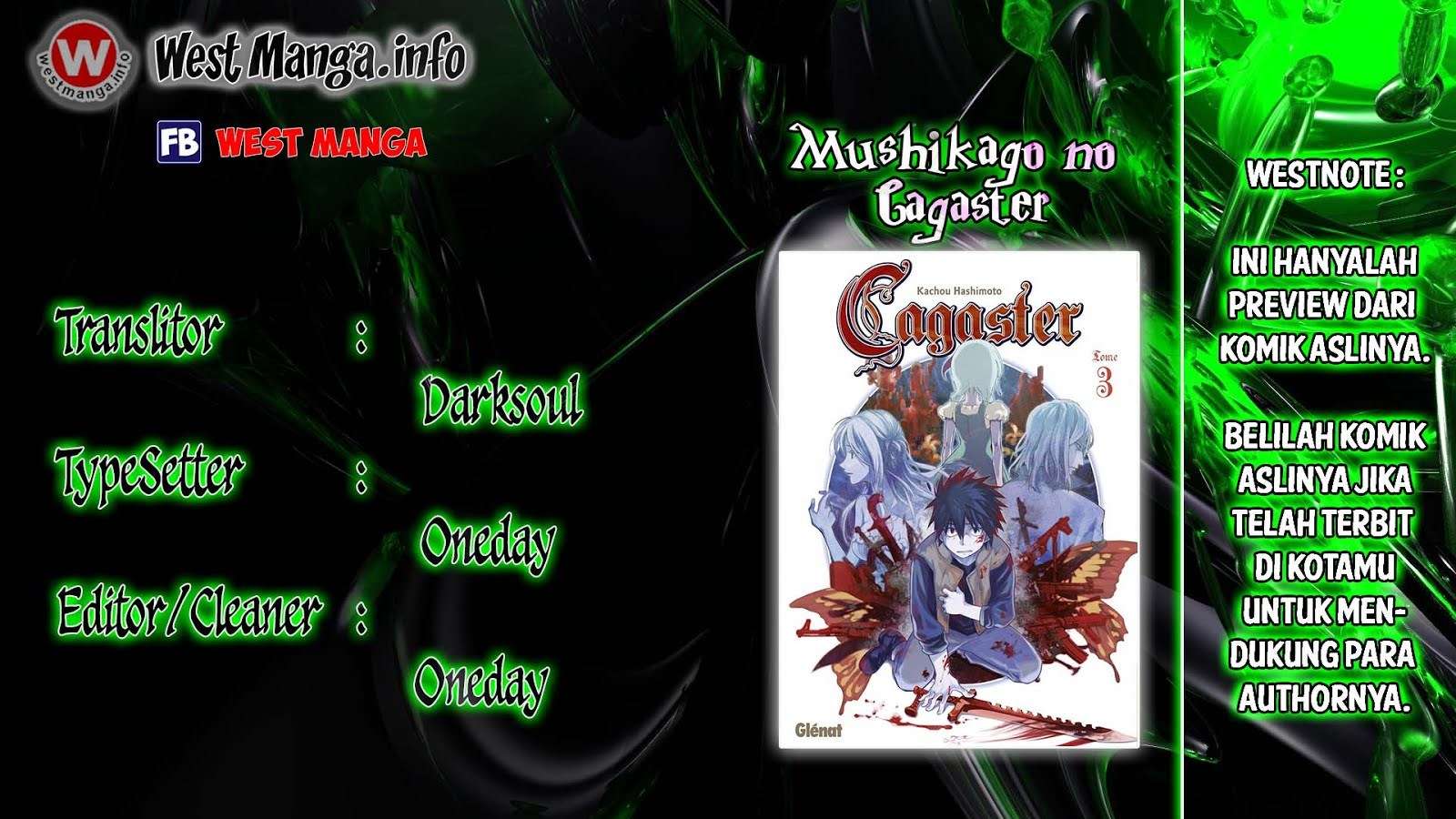 Manga Mushikago no Cagaster Chapter 2 gambar 2