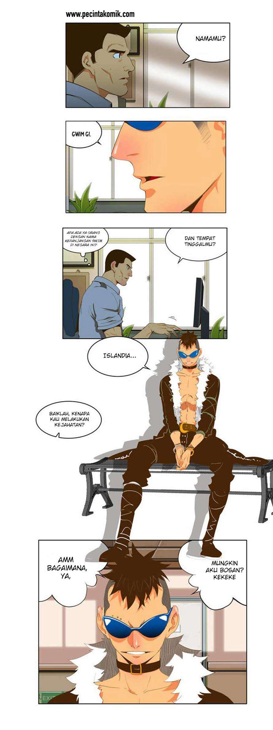 Komik The God of High School Chapter 43 gambar 1
