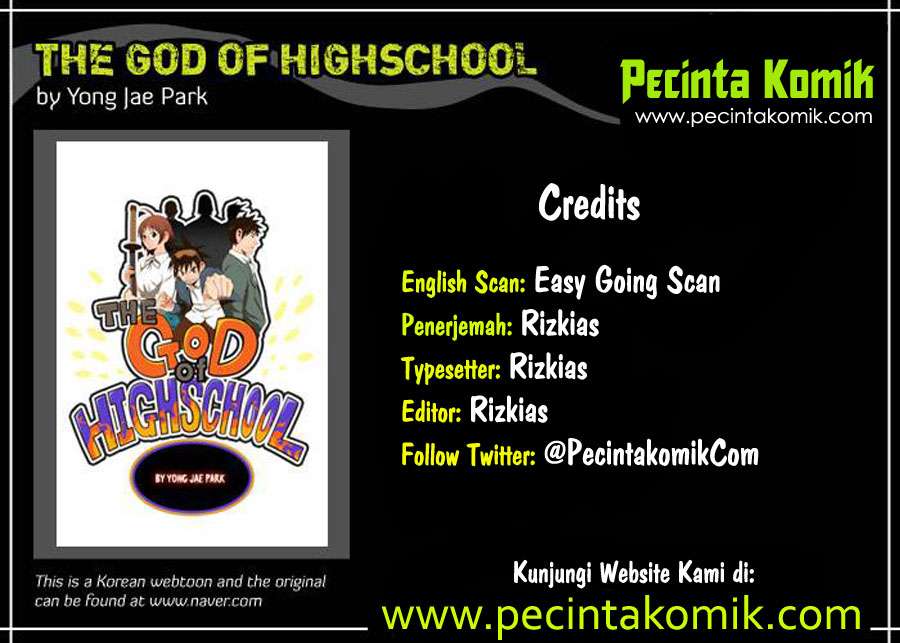 Komik The God of High School Chapter 21 gambar 1