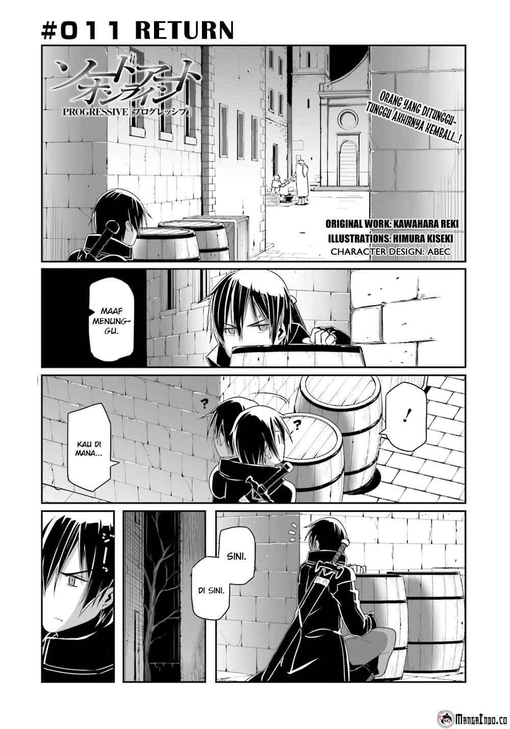 Komik Sword Art Online – Progressive Chapter 11 gambar 1