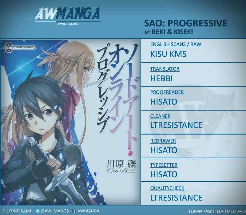 Komik Sword Art Online – Progressive Chapter 8 gambar 1