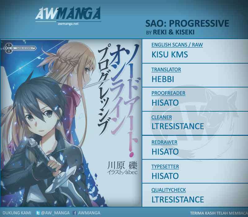Manga Sword Art Online – Progressive Chapter 6 gambar 2