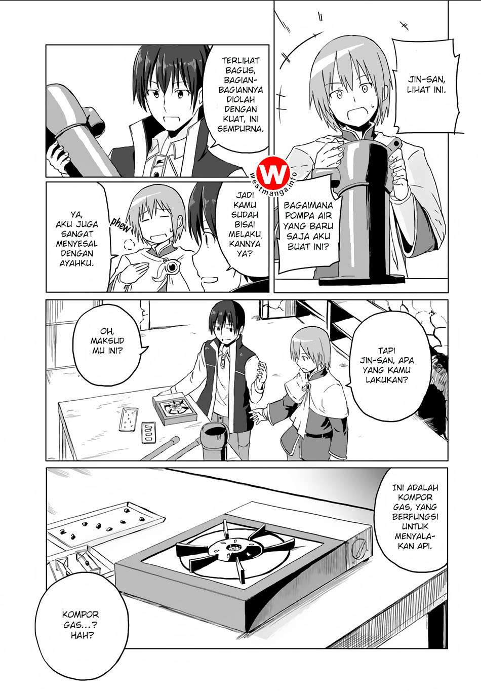 Manga Magi Craft Meister Chapter 4 gambar 2