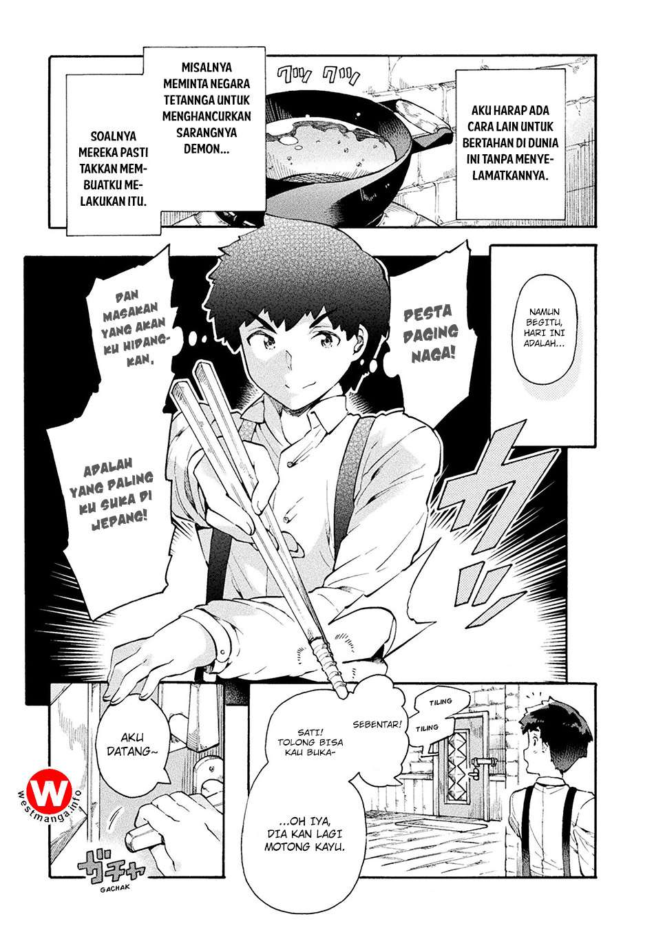 Manga NEET dakedo Hello Work ni Ittara Isekai ni Tsuretekareta Chapter 12 gambar 2
