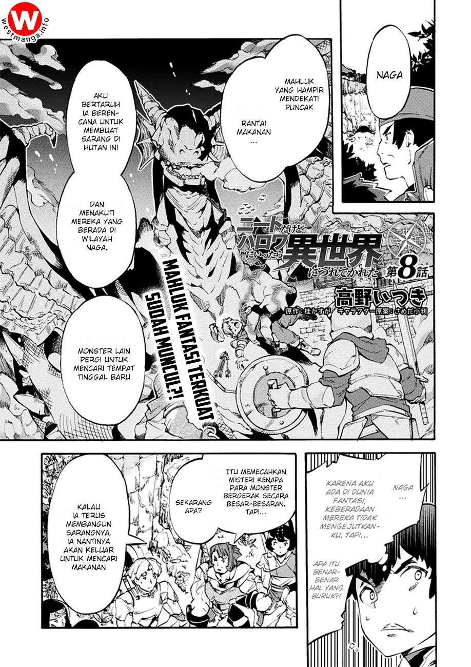 Manga NEET dakedo Hello Work ni Ittara Isekai ni Tsuretekareta Chapter 8 gambar 2