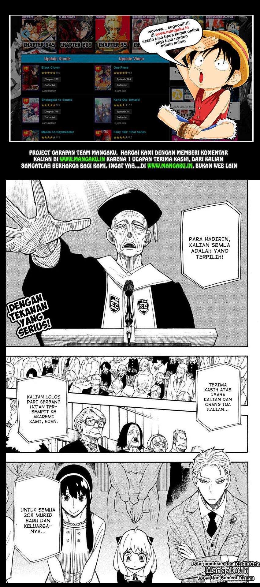 Manga Spy X Family Chapter 8 gambar 2