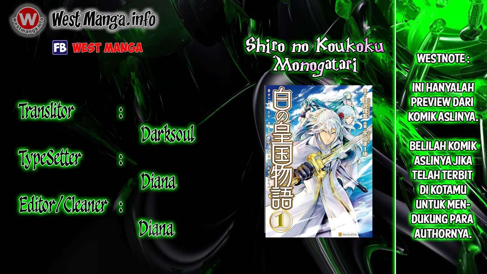 Komik Shiro no Koukoku Monogatari Chapter 49 gambar 1