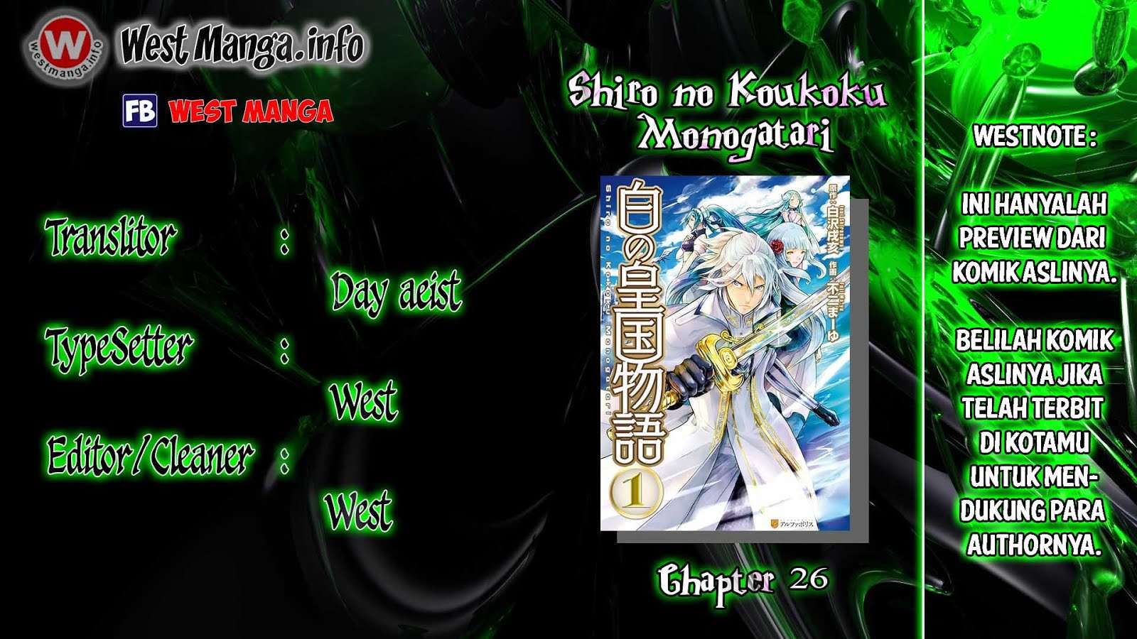 Manga Shiro no Koukoku Monogatari Chapter 26 gambar 2