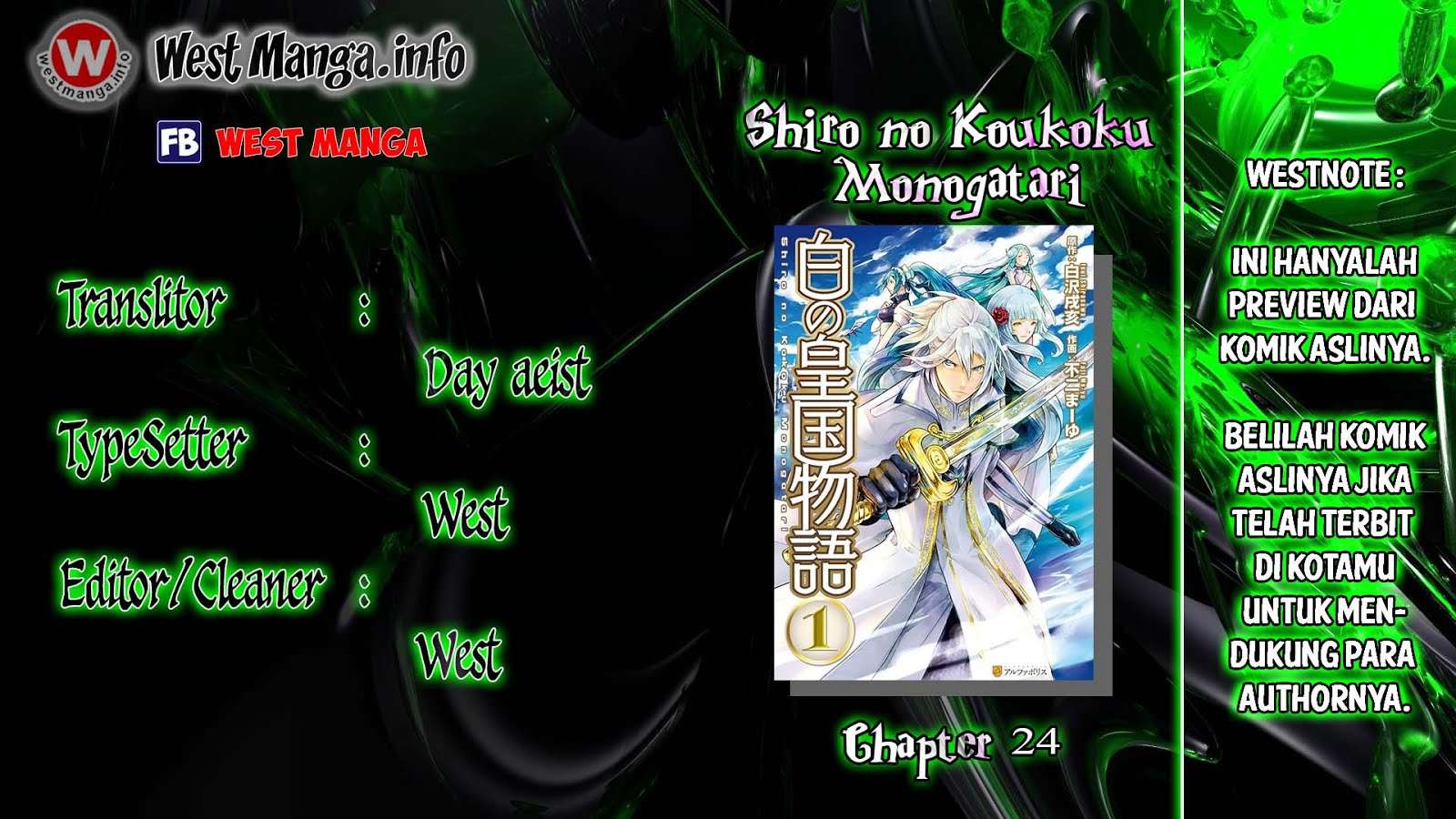 Manga Shiro no Koukoku Monogatari Chapter 24 gambar 2