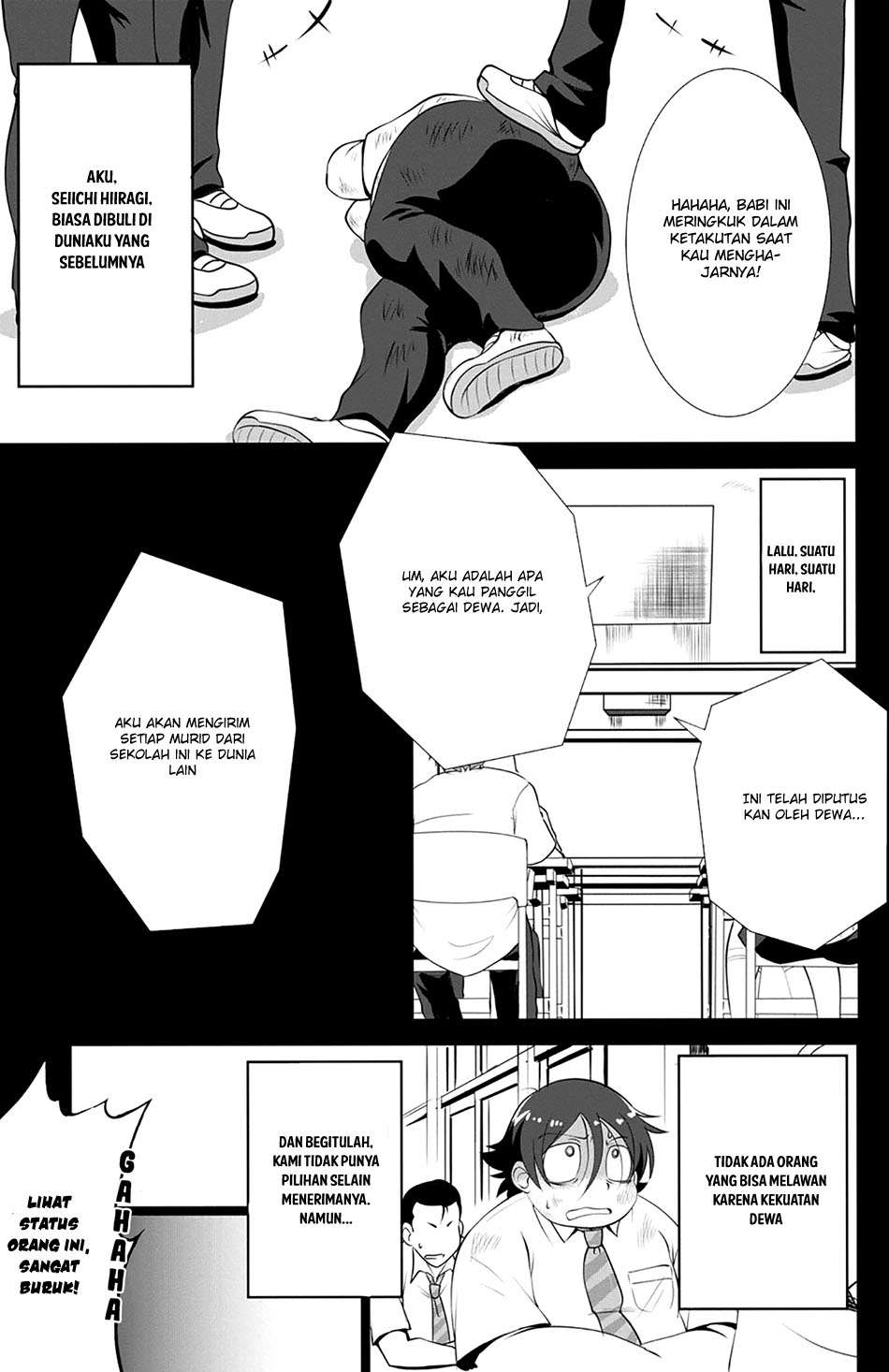 Manga Shinka no Mi ~Shiranai Uchi ni Kachigumi Jinsei Chapter 2 gambar 2