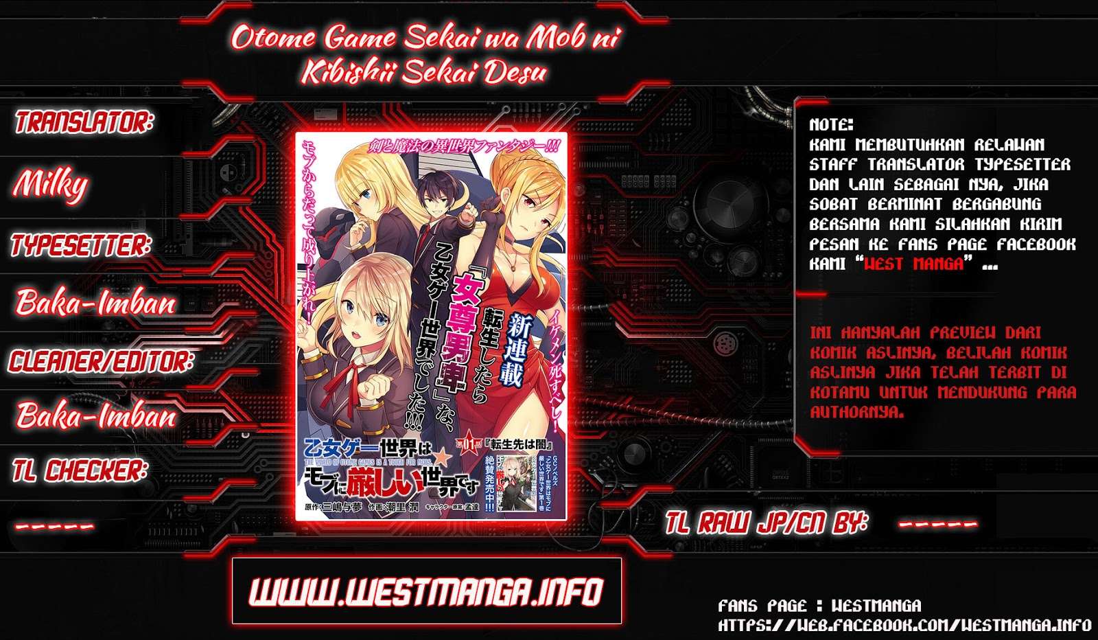 Manga Otome Game Sekai wa Mob ni Kibishii Sekai Desu Chapter 4 gambar 2