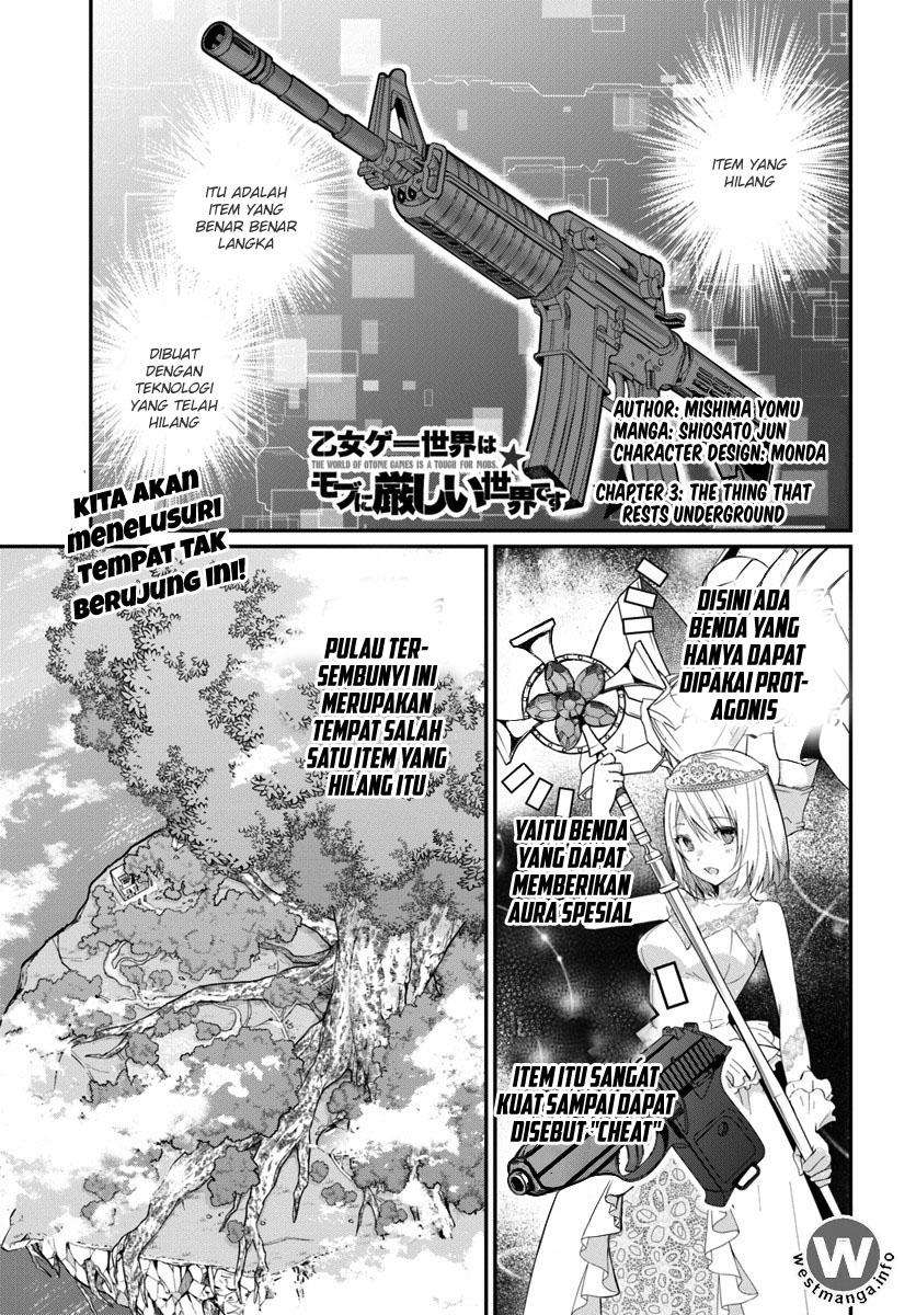 Komik Otome Game Sekai wa Mob ni Kibishii Sekai Desu Chapter 3 gambar 1