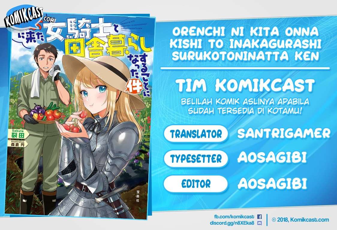 Komik Orenchi ni Kita Onna Kishi to: Inakagurashi suru Koto ni Natta Ken Chapter 14 gambar 1
