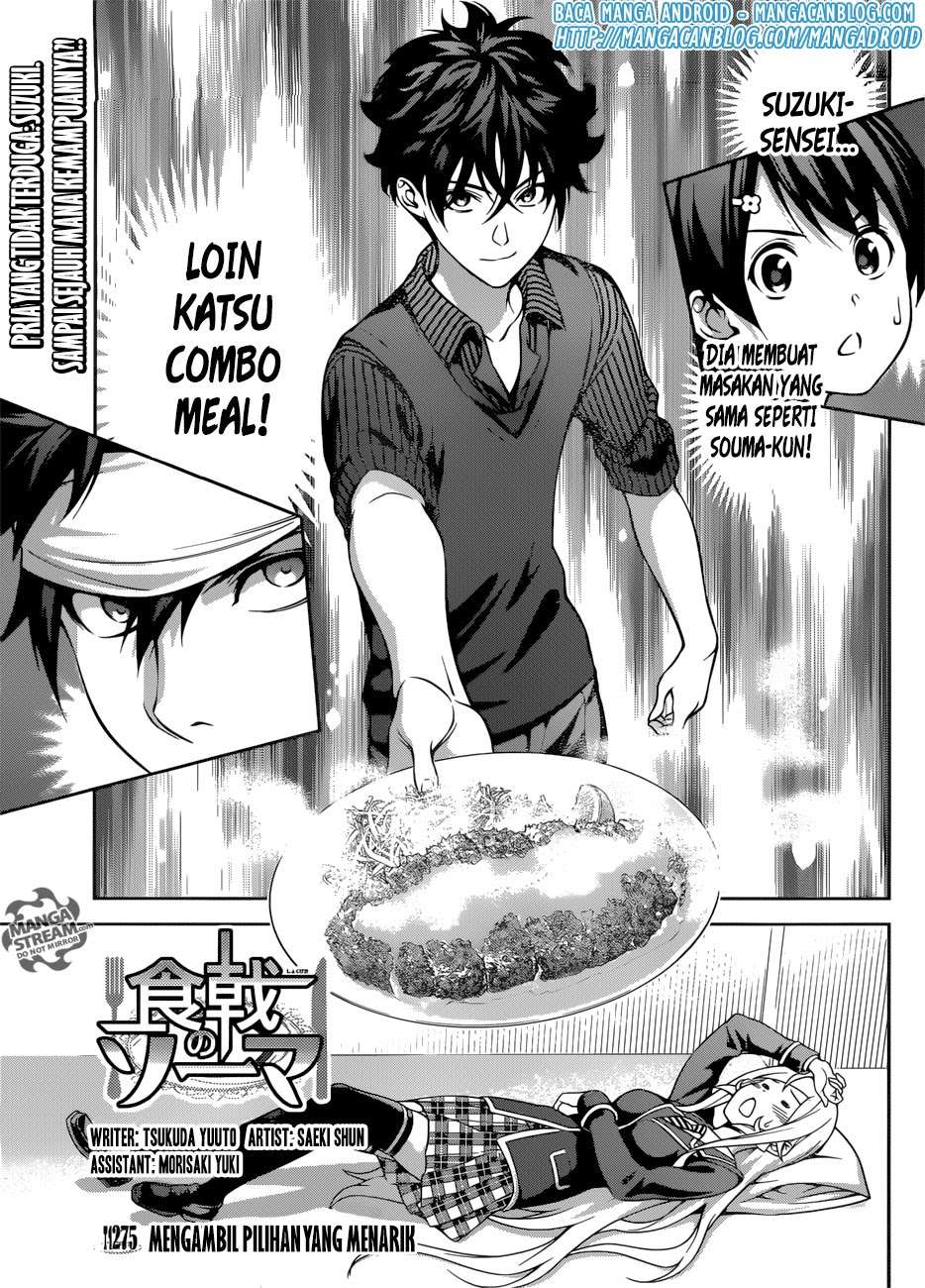 Komik Shokugeki no Souma Chapter 275 gambar 1