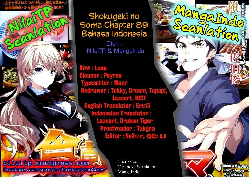Komik Shokugeki no Souma Chapter 89 gambar 1