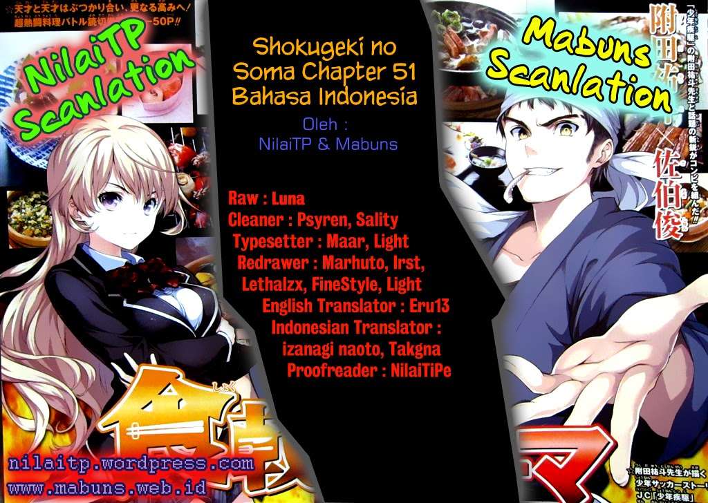 Komik Shokugeki no Souma Chapter 51 gambar 1