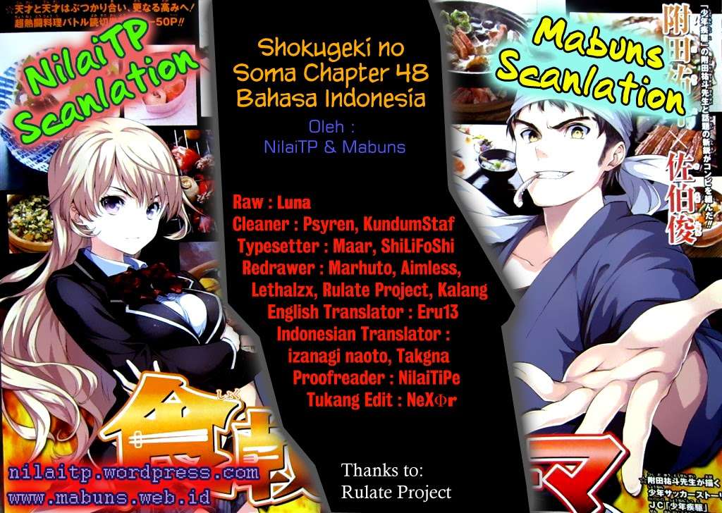 Manga Shokugeki no Souma Chapter 48 gambar 2