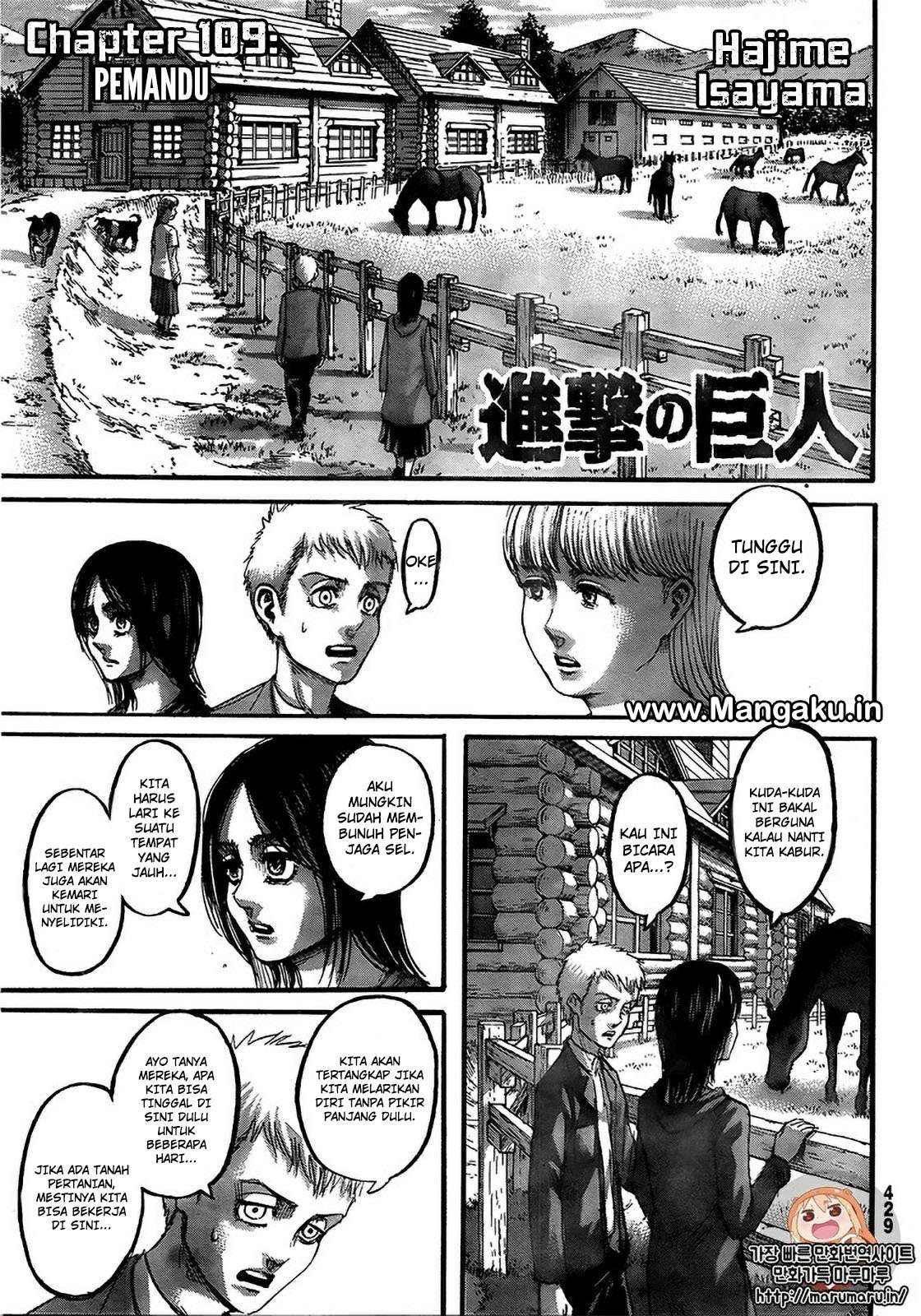 Manga Shingeki no Kyojin Chapter 109 gambar 2