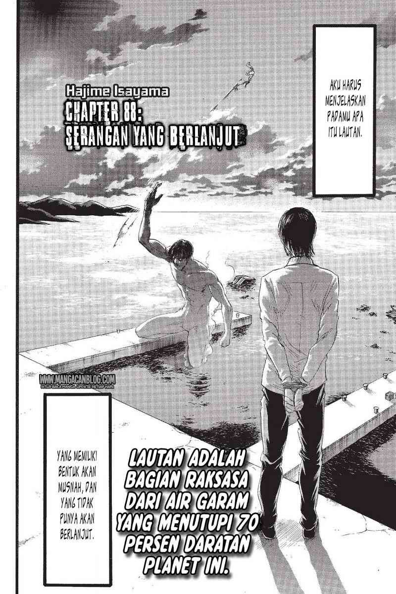 Manga Shingeki no Kyojin Chapter 88 gambar 2