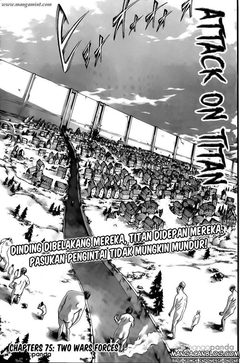 Manga Shingeki no Kyojin Chapter 75 gambar 2