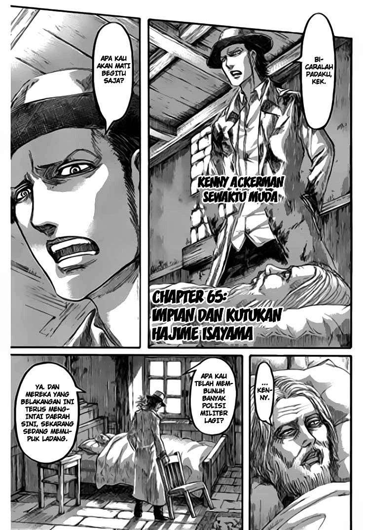 Manga Shingeki no Kyojin Chapter 65 gambar 2