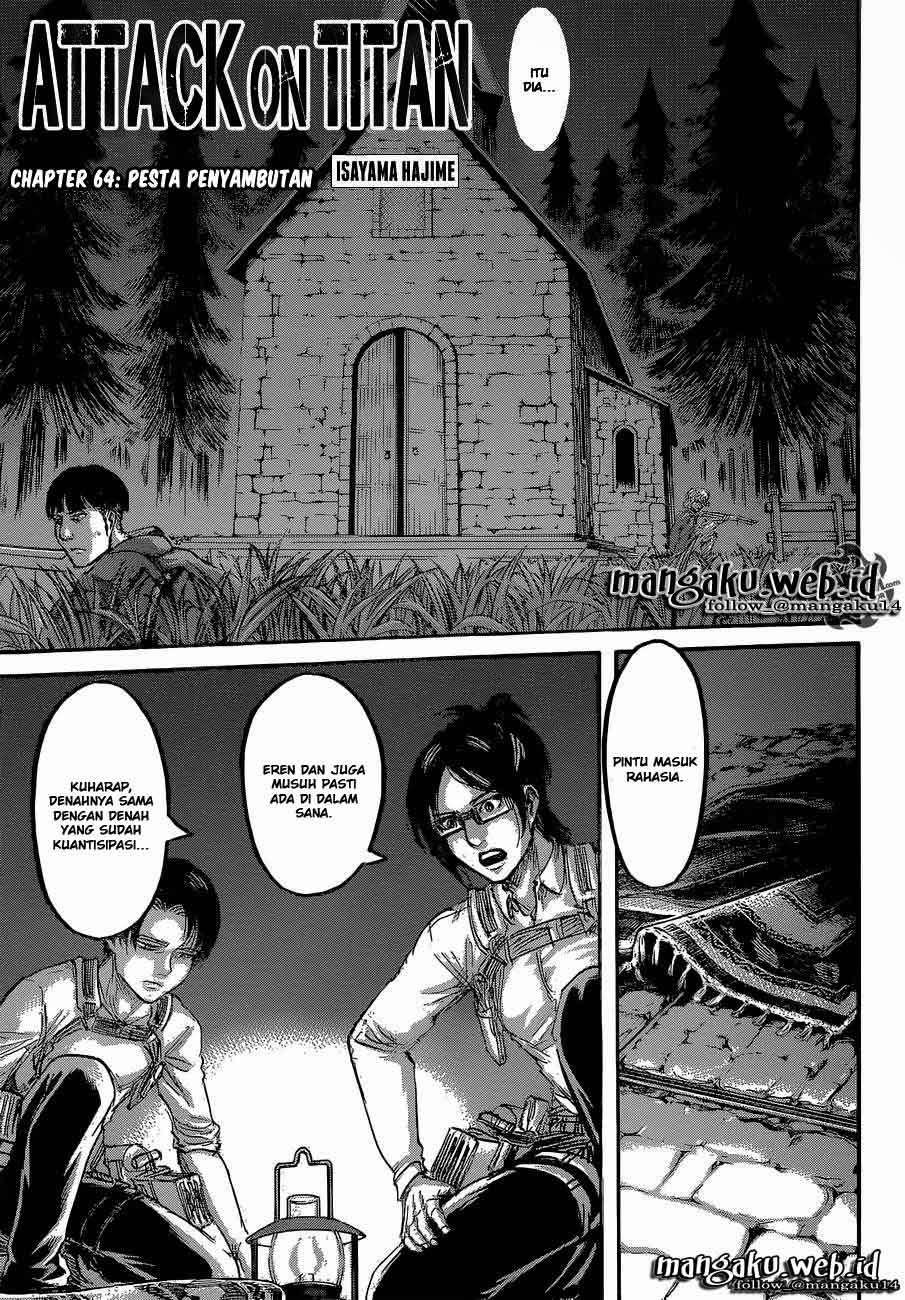 Manga Shingeki no Kyojin Chapter 64 gambar 2