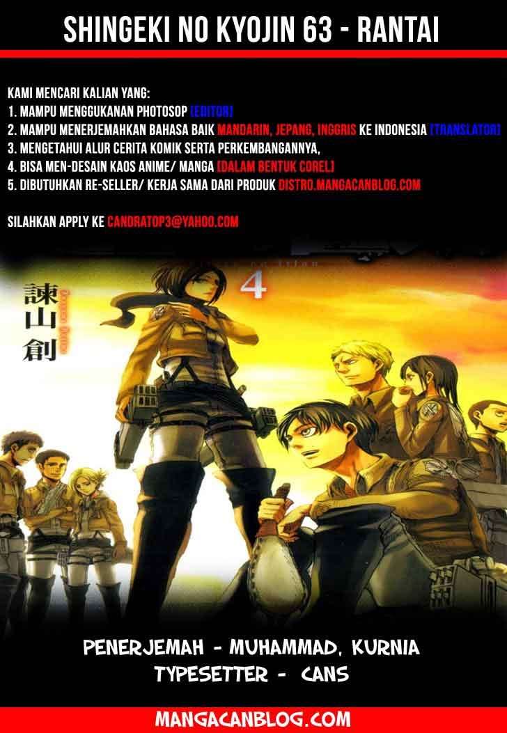 Komik Shingeki no Kyojin Chapter 63 gambar 1