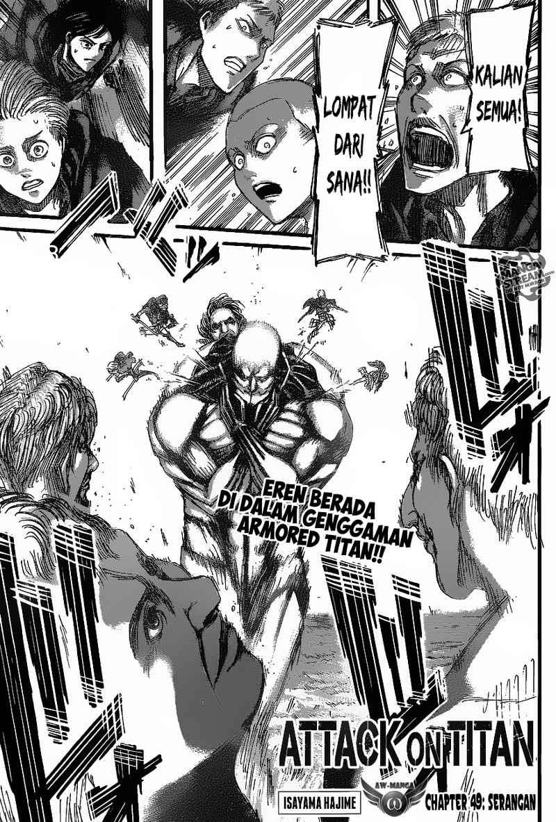 Manga Shingeki no Kyojin Chapter 49 gambar 2