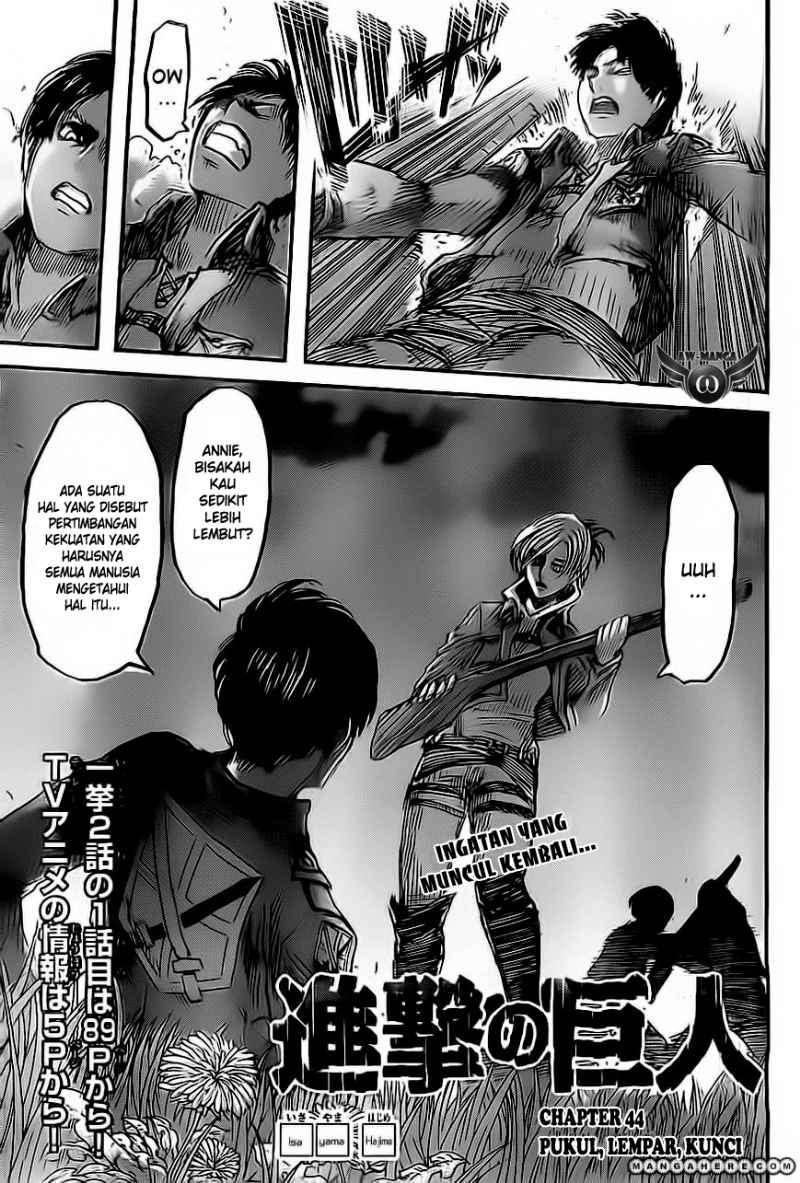 Manga Shingeki no Kyojin Chapter 44 gambar 2