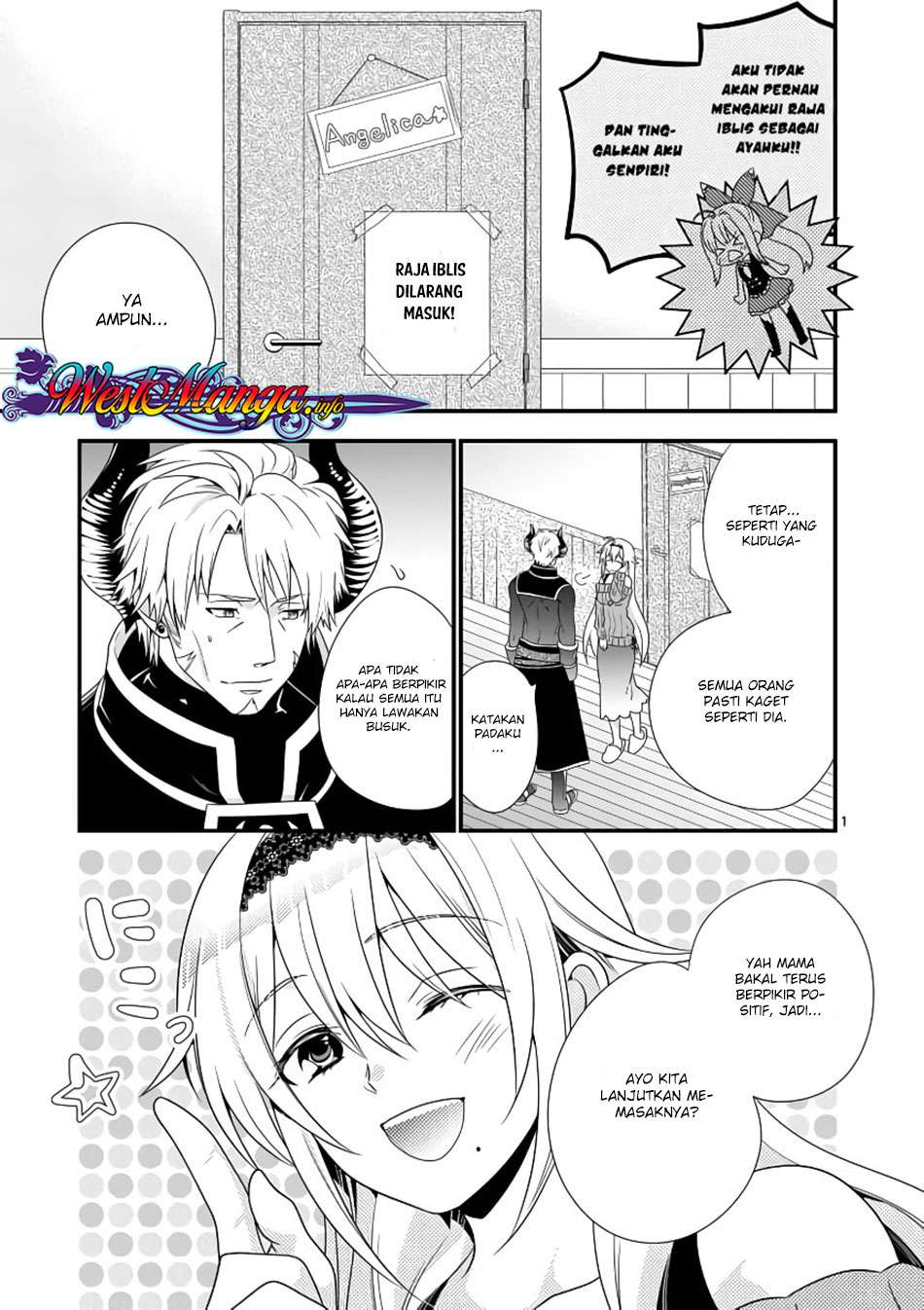 Komik Maou desu Onna Yuusha no Hahaoya to Saikon Shita no de Onna Yuusha ga Giri no Musume ni Narimashita Chapter 3 gambar 1