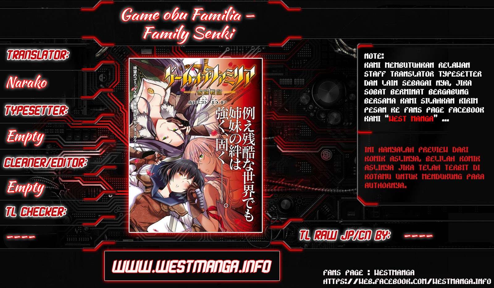 Manga Game obu Familia - Family Senki Chapter 5 gambar 2