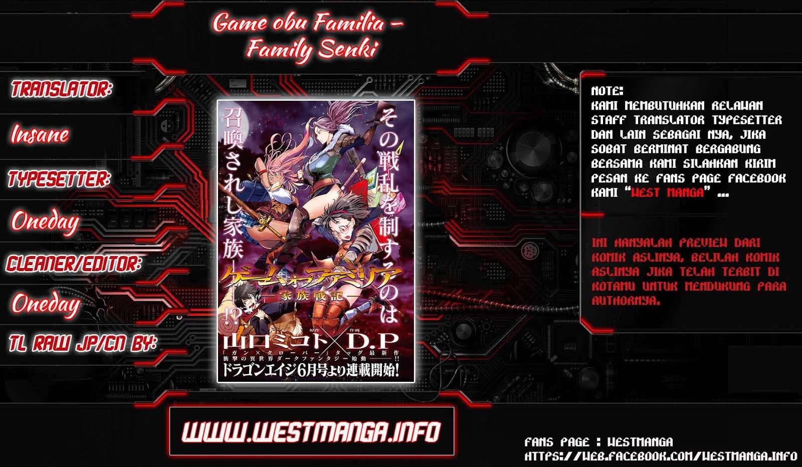 Manga Game obu Familia - Family Senki Chapter 4 gambar 2
