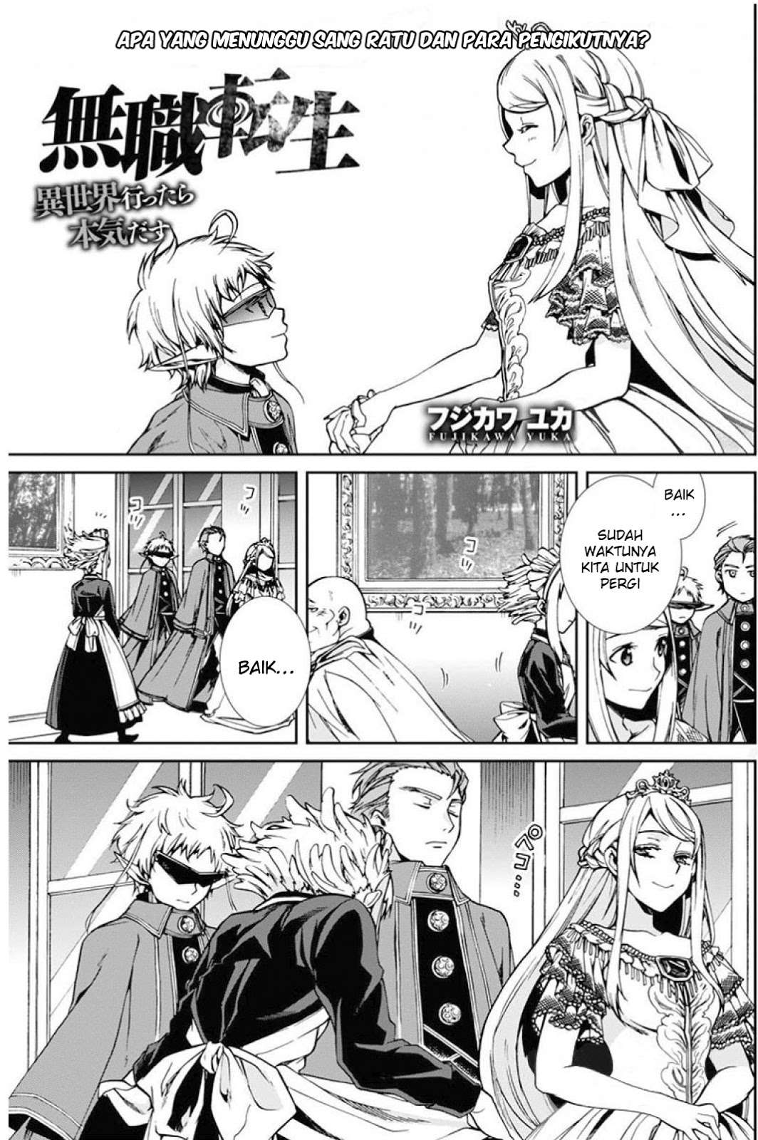 Manga Mushoku Tensei: Isekai Ittara Honki Dasu Chapter 40 gambar 2