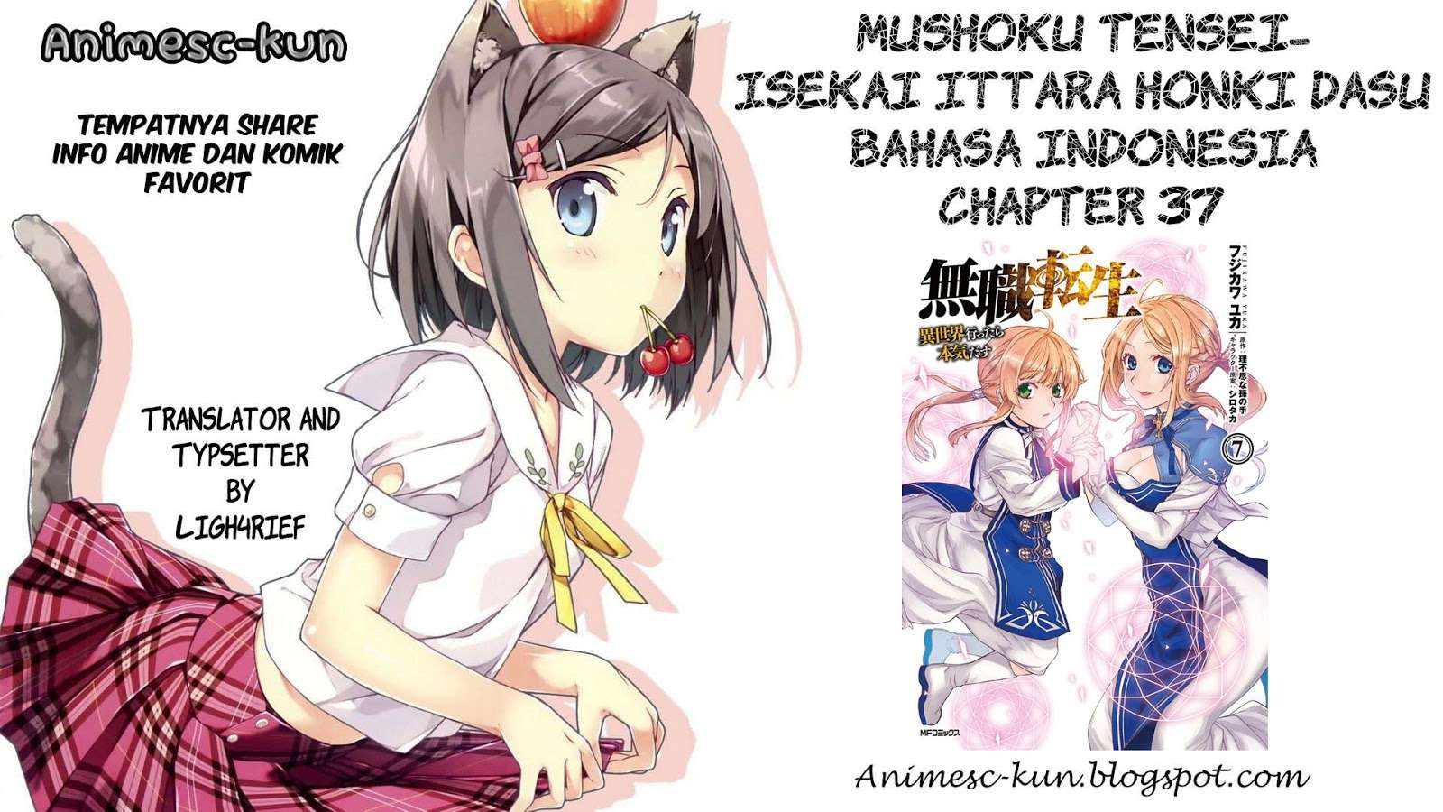 Komik Mushoku Tensei: Isekai Ittara Honki Dasu Chapter 37 gambar 1