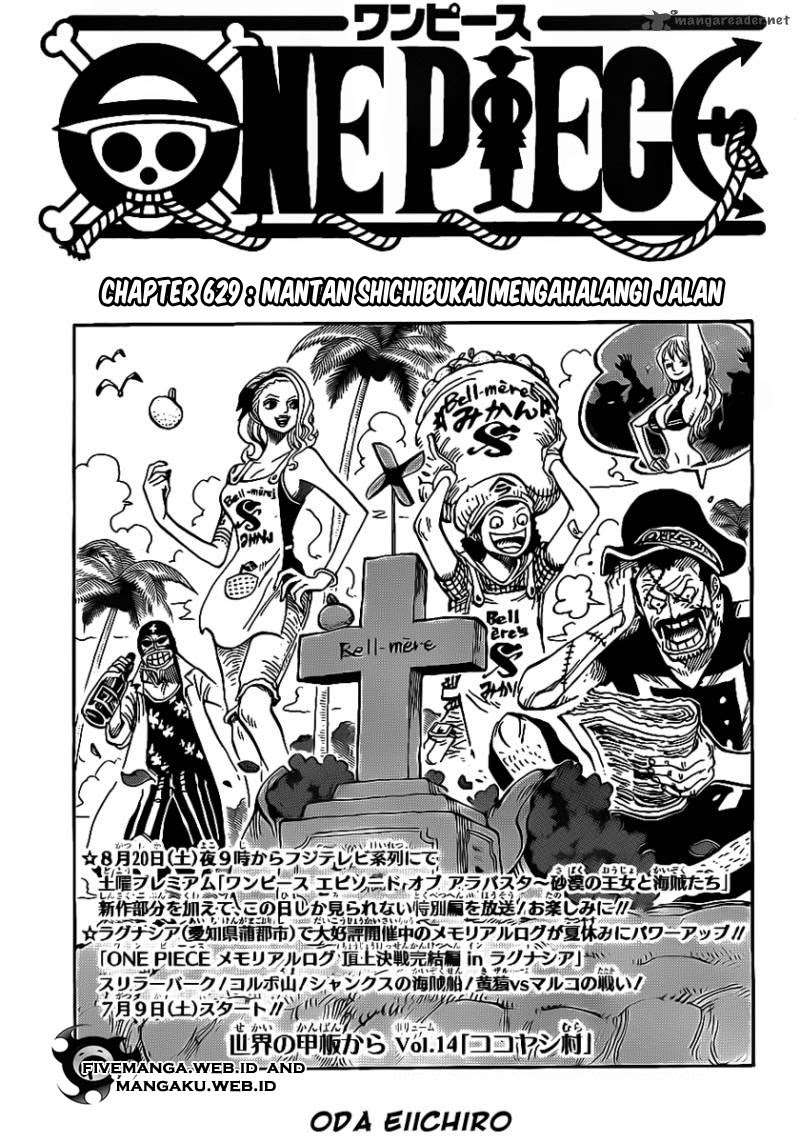 Komik One Piece Chapter 629 gambar 1