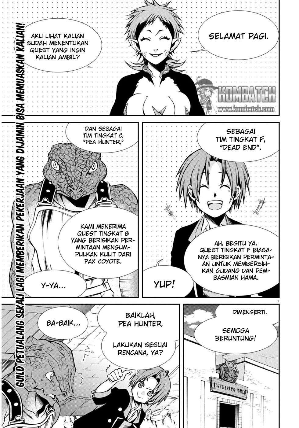 Manga Mushoku Tensei: Isekai Ittara Honki Dasu Chapter 25 gambar 2