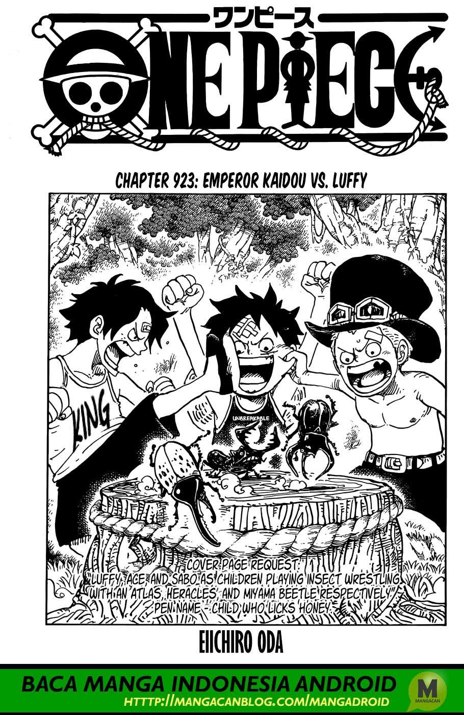 Komik One Piece Chapter 923 gambar 1